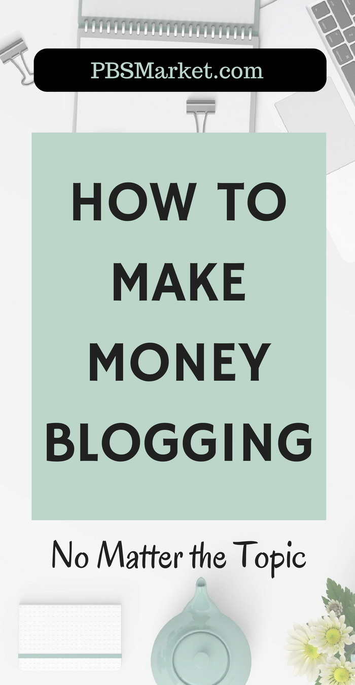 How to make money blogging