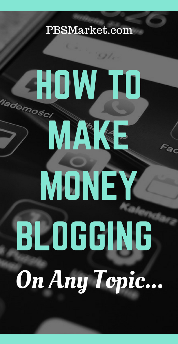 How to make money blogging | Learn how to make money blogging no matter the topic!