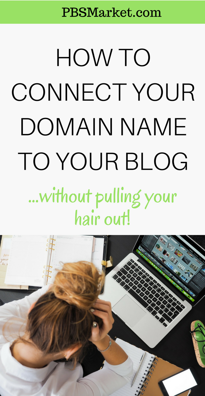 connect your domain name to your blog