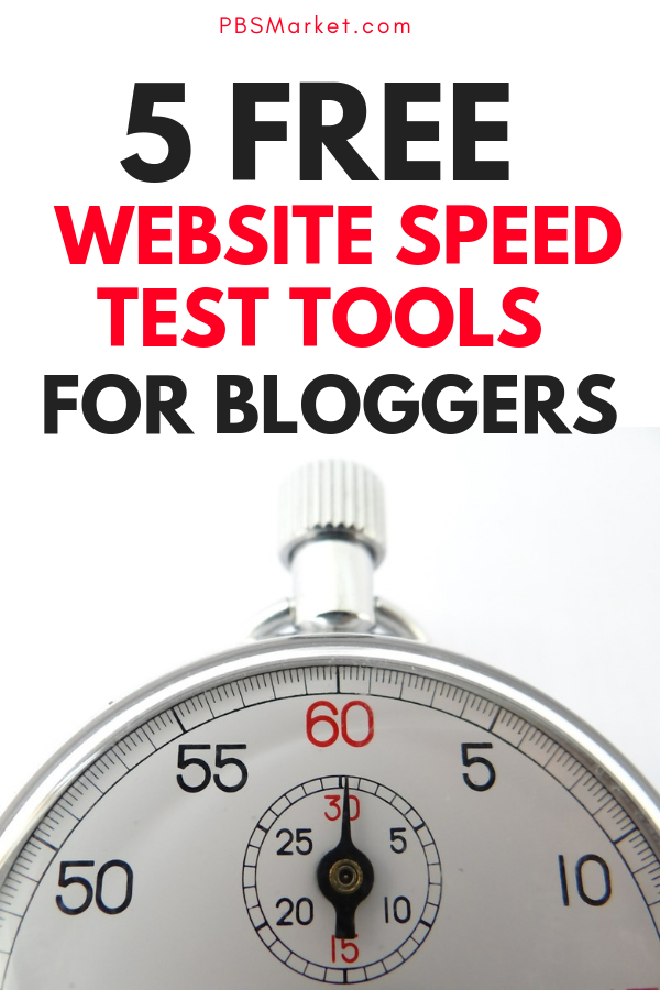 Blogging Tools | Website speed is an important factor in ranking in Google. Here are 5 free tools you can use to test the speed of your website or blog. #bloggingtips #blogtools #seo #blogtools